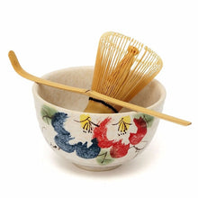 Japanese Matcha Teaware Bowl Set [bowl, scoop, and whisk]